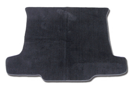 C6 Corvette  Cargo Mat, Coupe Basic Black Economy